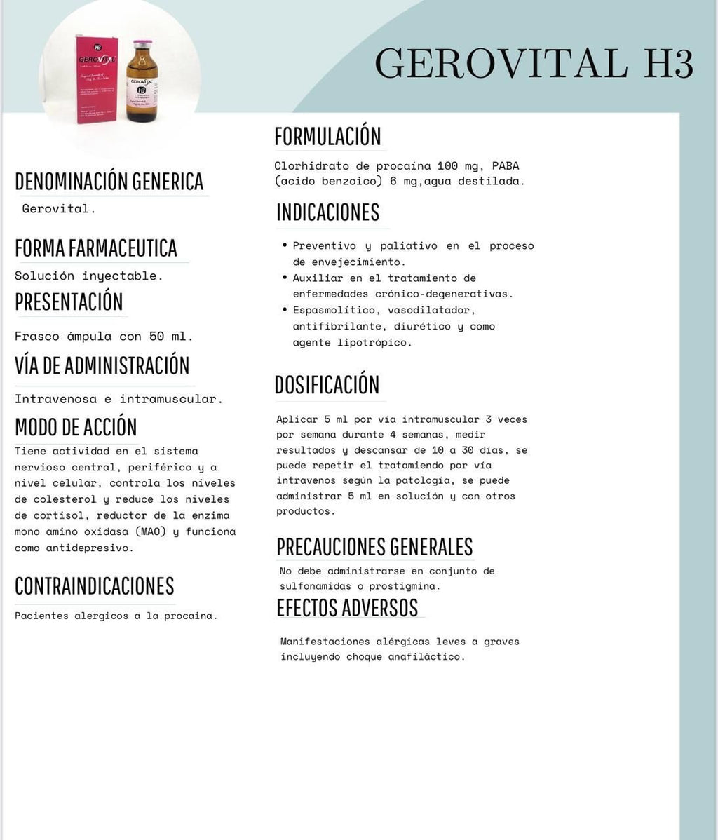 Gerovital H3